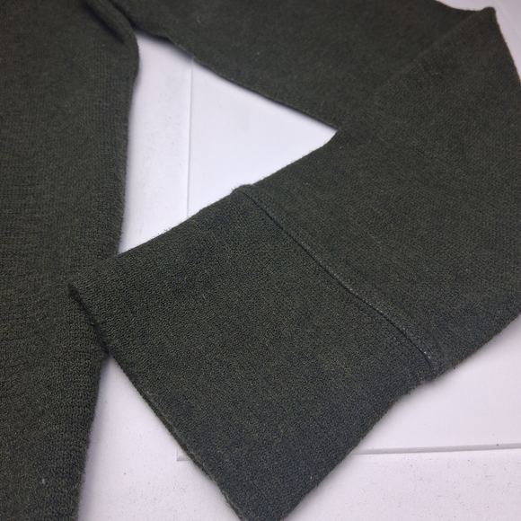 Relwen Men's Dark Green Crewneck Sweater - Picture 5 of 9